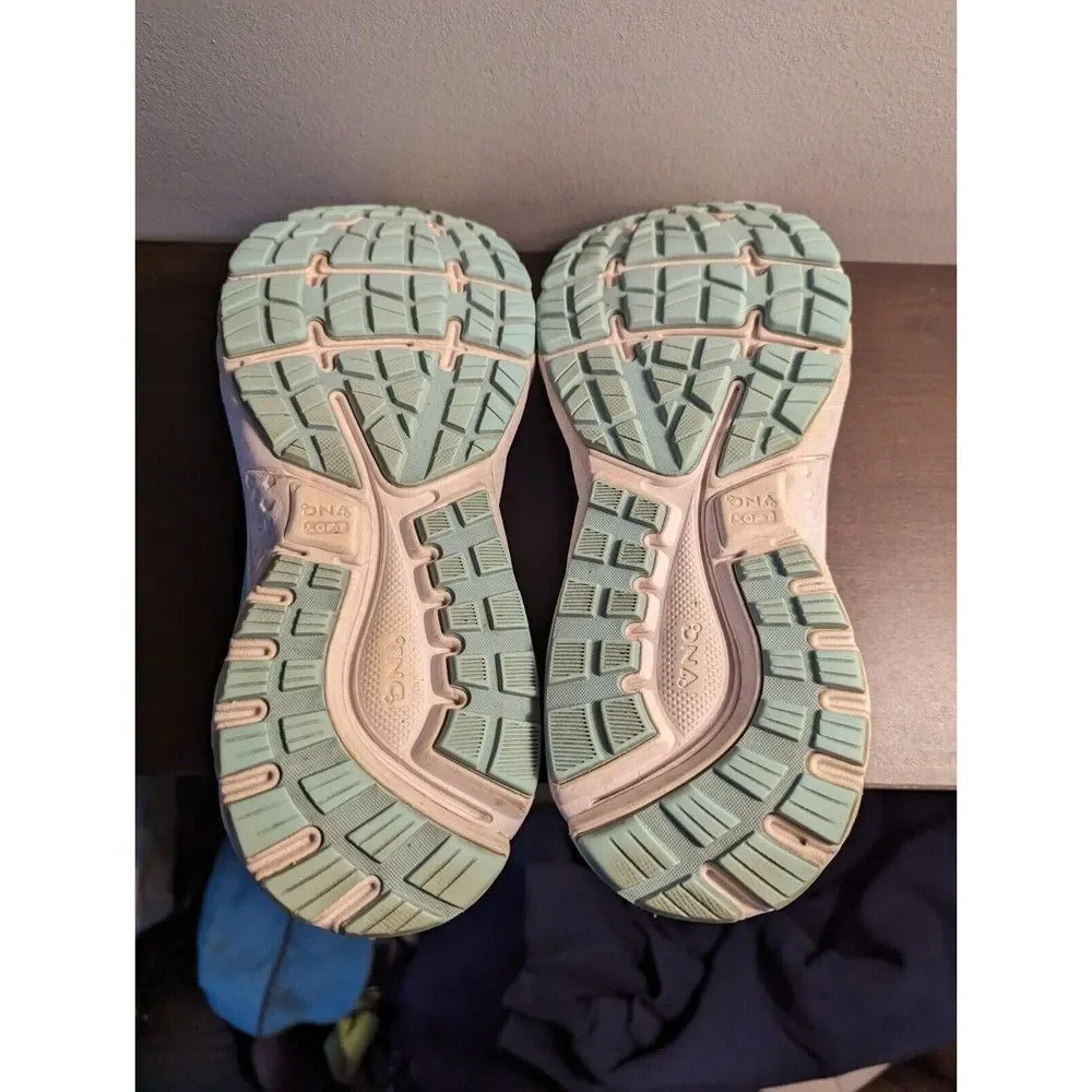 * Brooks Ghost 11 Navy Teal Running Shoes Women's 10.5 B 1202771D493